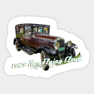 1929 Reo Flying Cloud Master Sedan Sticker